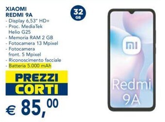 Esselunga XIAOMI REDMI 9A offerta