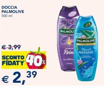 Esselunga DOCCIA PALMOLIVE 500 ml offerta
