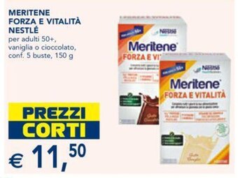 Esselunga MERITENE FORZA E VITALITÀ NESTLÉ 150 g offerta