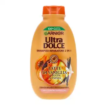 Franzy's Garnier ultra dolce shampoo vaniglia e papaya 250ml offerta