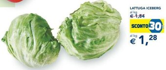 Esselunga LATTUGA ICEBERG offerta