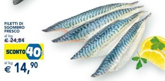 Esselunga FILETTI DI SGOMBRO FRESCO offerta