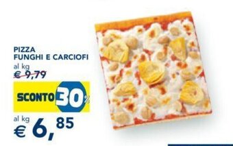Esselunga PIZZA FUNGHI E CARCIOFI offerta