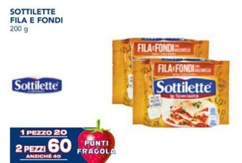 SOTTILETTE FILA E FONDI 200 g