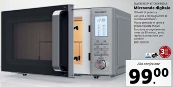 Lidl SILVERCREST KITCHEN TOOLS Microonde digitale offerta