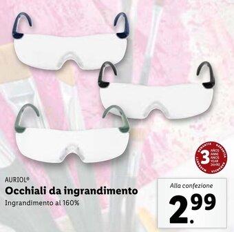 Lidl AURIOL Occhiali da ingrandimento offerta