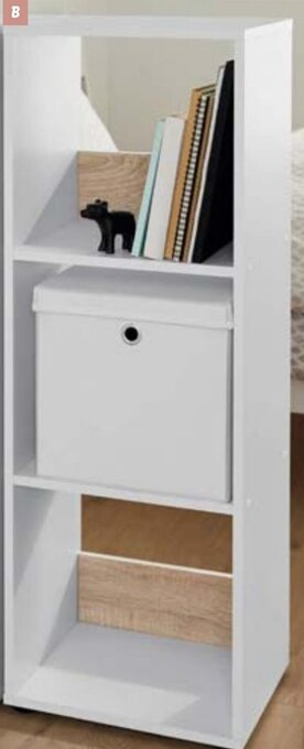 Lidl LIVARNO home Scaffale con 3 ripiani 40x108x33 cm offerta