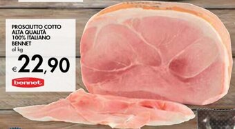Bennet PROSCIUTTO COTTO ALTA QUALITÀ 100% ITALIANO BENNET offerta
