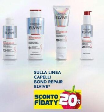 Esselunga SULLA LINEA CAPELLI BOND REPAIR ELVIVE offerta