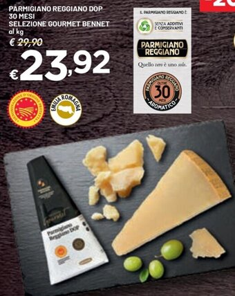 Bennet PARMIGIANO REGGIANO DOP 30 MESI SELEZIONE GOURMET BENNET offerta