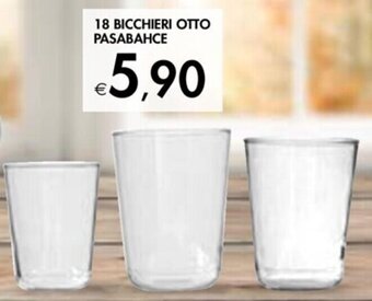 18 BICCHIERI OTTO PASABAHCE