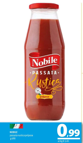 A&O NOBILE passata rustica polposa g 690 offerta