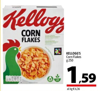 A&O KELLOGG'S Corn Flakes g 250 offerta