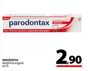 PARODONTAX dentifricio original ml 75