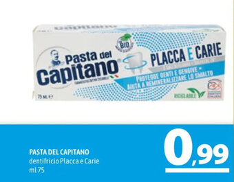 PASTA DEL CAPITANO dentifricio Placca e Carie ml 75