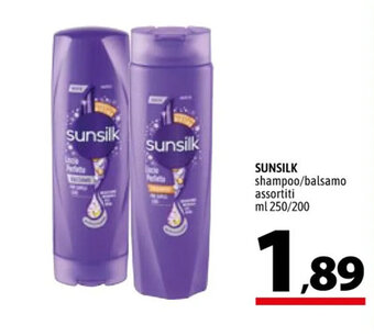 A&O SUNSILK shampoo/balsamo assortiti ml 250/200 offerta