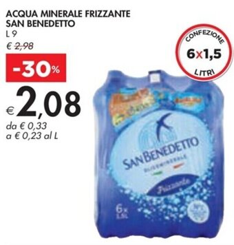 Bennet ACQUA MINERALE FRIZZANTE SAN BENEDETTO L9 offerta