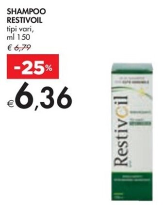 Bennet SHAMPOO RESTIVOIL, ml 150 offerta