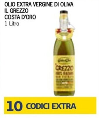 Bennet OLIO EXTRA VERGINE DI OLIVA IL GREZZO COSTA D'ORO 1 Litro offerta