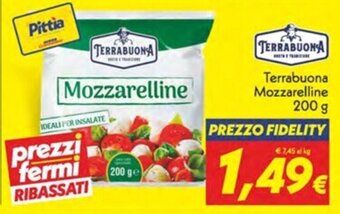 Iper Super Conveniente Terrabuona Mozzarelline 200 g offerta
