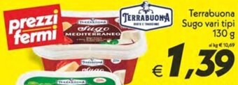 Iper Super Conveniente Terrabuona Sugo vari tipi 130 g offerta