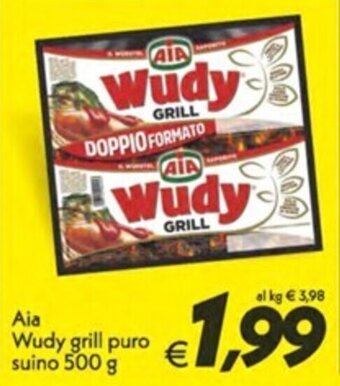 Aia Wudy grill puro suino 500 g