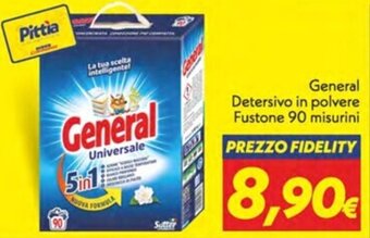 General Detersivo in polvere Fustone 90 misurini