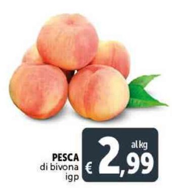 Deco Supermercati PESCA di bivona igp offerta