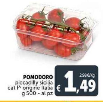 Deco Supermercati POMODORO piccadilly sicilia g 500 offerta
