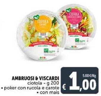 Deco Supermercati AMBRUOSI & VISCARDI ciotola - g 200 offerta