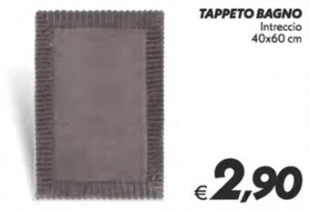 Iper Super Conveniente TAPPETO BAGNO 40x60 cm offerta