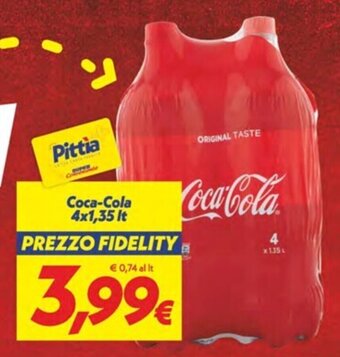 Coca-Cola 4x1,35 lt