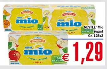 Conté Supermercati NESTLE' Mio Yogurt Gr. 125x2 offerta