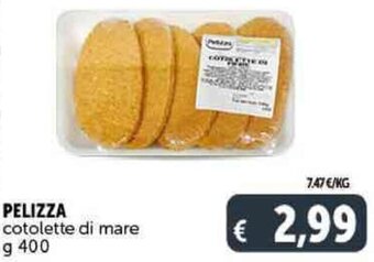 Deco Supermercati PELIZZA cotolette di mare g 400 offerta