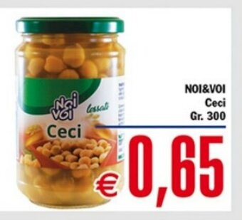 Conte Supermercati NOI&VOI Ceci Gr. 300 offerta