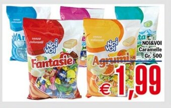 Conte Supermercati NOI&VOI Caramelle Gr. 500 offerta