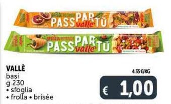 VALLÈ basi g 230