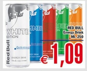 RED BULL Energy Drink ml.250