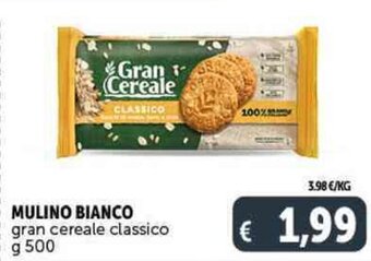 Deco Supermercati MULINO BIANCO gran cereale classico g 500 offerta