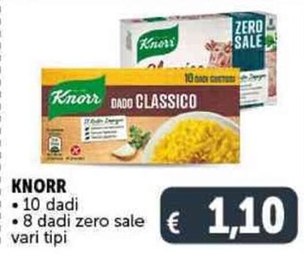 Deco Supermercati KNORR 10 dadi offerta