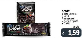 Deco Supermercati SCOTTI pasta venere g 400 offerta