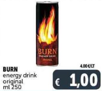 BURN energy drink original ml 250
