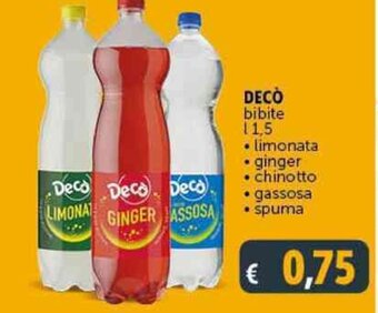 DECÒ bibite l 1,5
