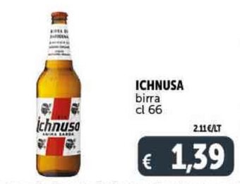 Deco Supermercati ICHNUSA birra cl 66 offerta