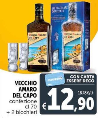 Deco Supermercati VECCHIO AMARO DEL CAPO confezione cl 70 offerta