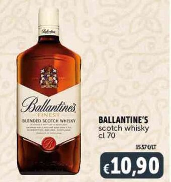 Deco Supermercati BALLANTINE'S scotch whisky cl 70 offerta