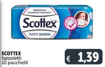 SCOTTEX fazzoletti 10 pacchetti