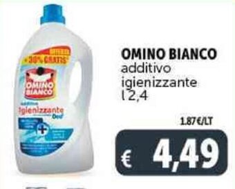 OMINO BIANCO additivo igienizzante l 2,4