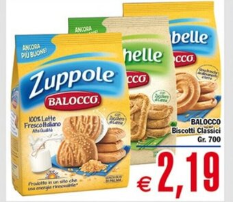 Conte Supermercati BALOCCO Biscotti Classici gr.700 offerta