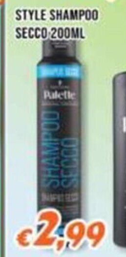 STYLE SHAMPOO SECCO 200ML
